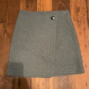 LOFT Gray Pencil Skirt